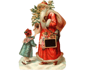 a st nicholas with a child